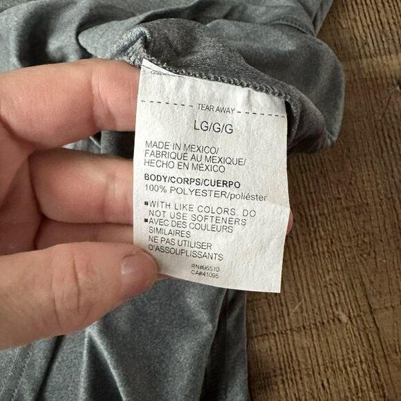 Under armour men’s velocity 2.0 short sleeve tee in gray -L - Picture 6 of 7